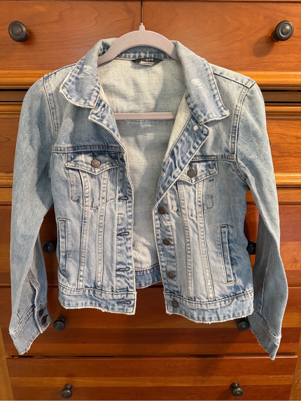 J. Crew Light Blue Denim Jean Jacket